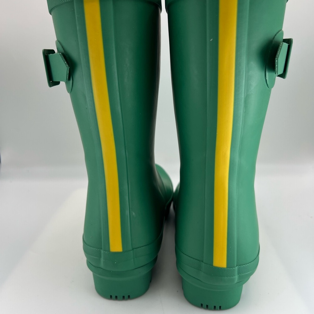 Joules Women's KELLY Neoprene Waterproof Welly Rain Boots Sz EU 37 US 6 Green - Picture 6 of 12